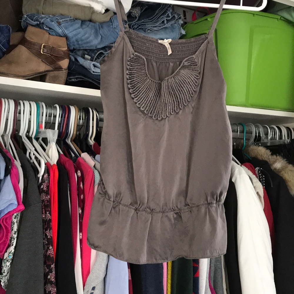 Satin Tank Top